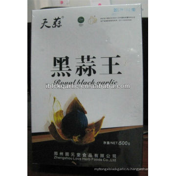 Органическая и здоровая одиночная черная коробка чеснока 500g пакет